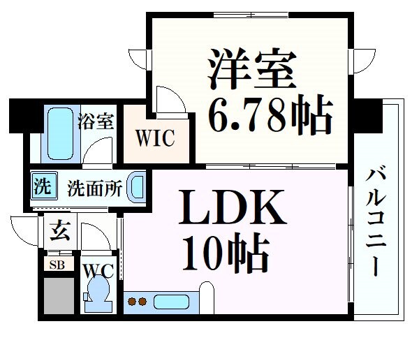 三国駅 徒歩8分 2階の物件間取画像