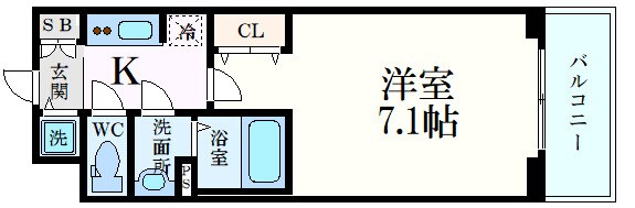 物件間取画像