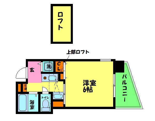 エステムコート新大阪Ⅲステーションプラザの物件間取画像