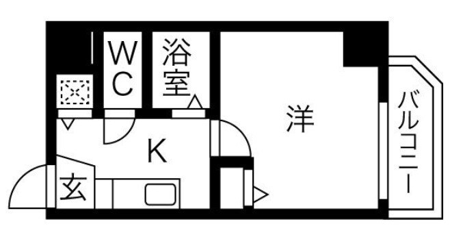 U-ro新大阪の物件間取画像