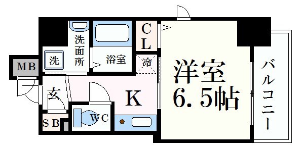 アクアプレイス梅田5の物件間取画像