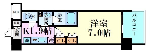 コンフォリア・リヴ　新大阪Qの物件間取画像