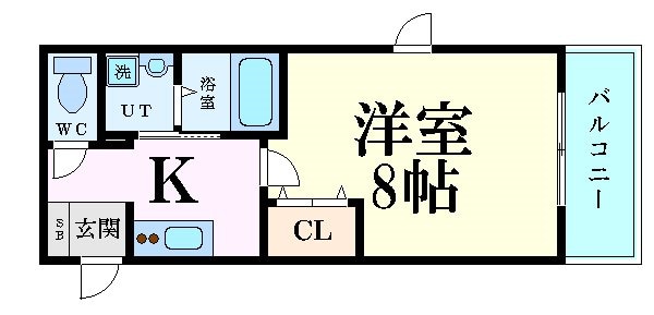 パークヒルズ新大阪ウィルの物件間取画像