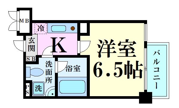 アスール江坂3rdの物件間取画像