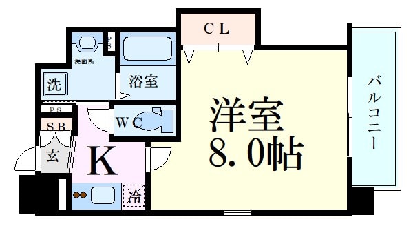 レオンコンフォート新梅田Ⅲの物件間取画像