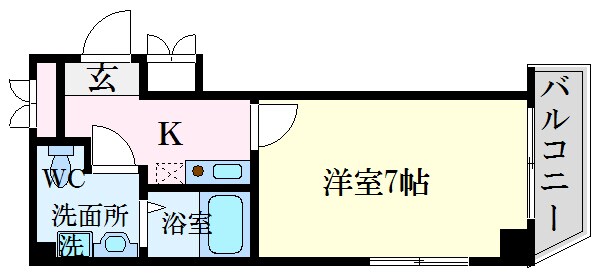 アリバ豊崎の物件間取画像