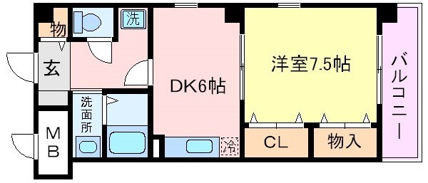 キリンコンプリートの物件間取画像