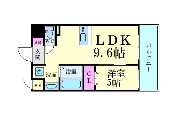 第1関根マンションの物件間取画像