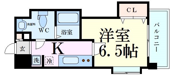 FRENCIA NOIE 東三国の物件間取画像