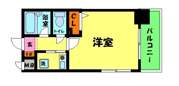 エスリード新大阪第5の物件間取画像