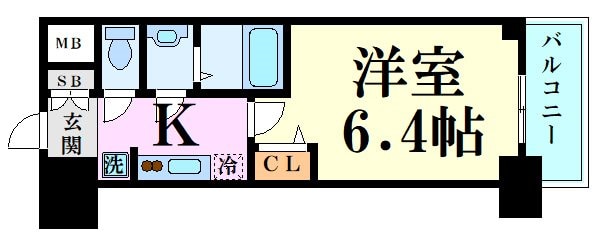 プレサンス新大阪イオリアの物件間取画像