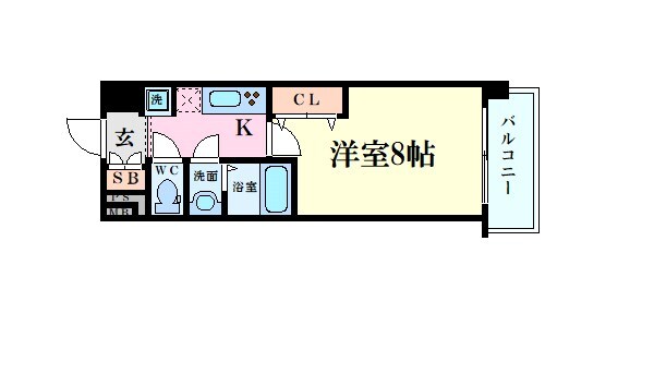 新大阪駅 徒歩10分 4階の物件間取画像
