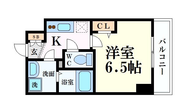 ララプレイス ザ・京橋ステラの物件間取画像