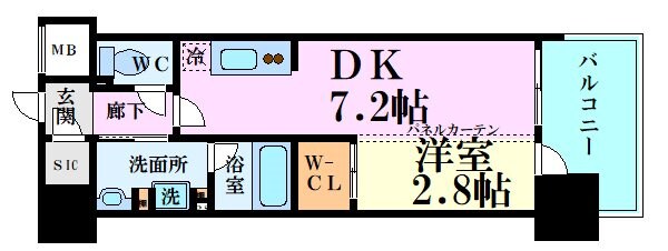 コンフォリア・リヴ　新大阪Qの物件間取画像