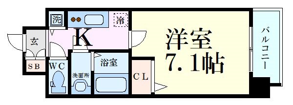 La Douceur新大阪の物件間取画像