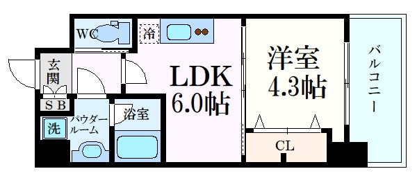 スプランディッド安土町　の物件間取画像