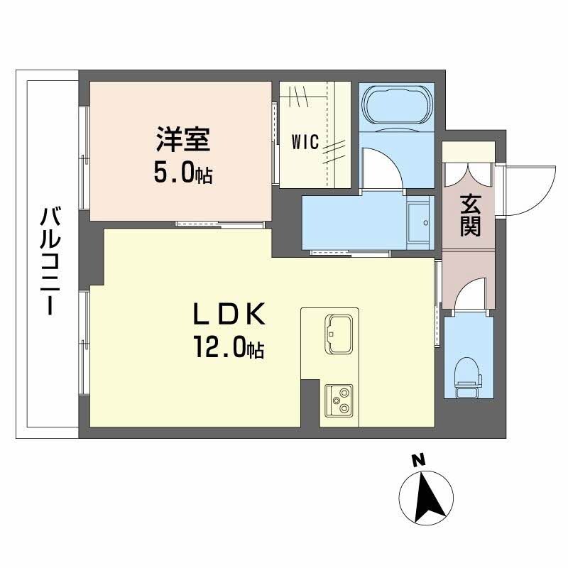 シャーメゾンみどりの物件間取画像