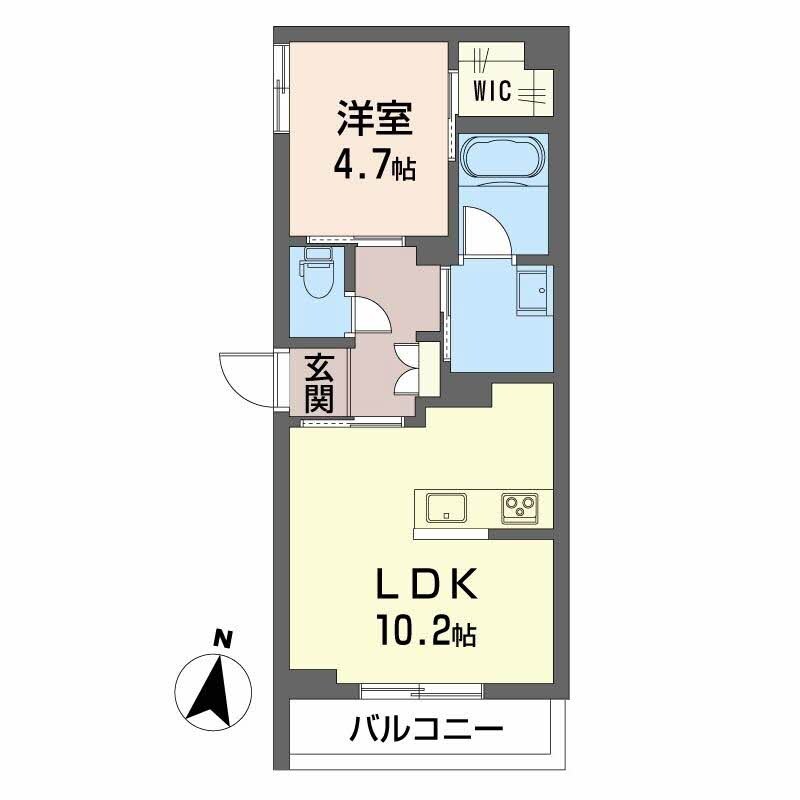 Ｓｔｕｄｉａｒｅの物件間取画像