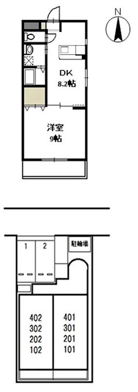 ティエラコスタの物件間取画像