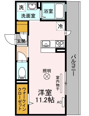 大供MOMOの物件間取画像