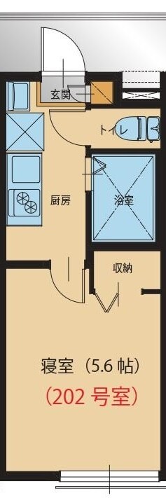 物件間取画像