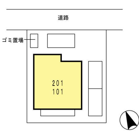 カーサ　ソレイユの物件外観写真