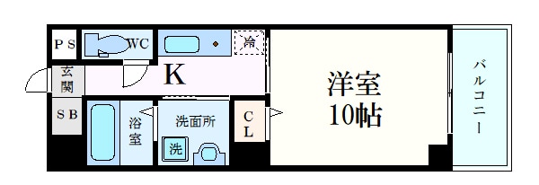 ソレイユ南中央町の物件間取画像