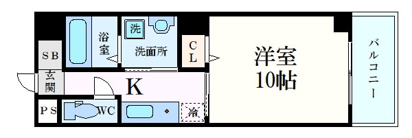 ソレイユ南中央町の物件間取画像