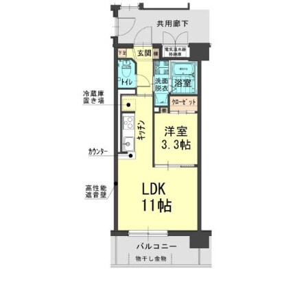 アミスタの物件間取画像