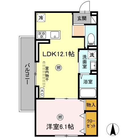 パシャークの物件間取画像