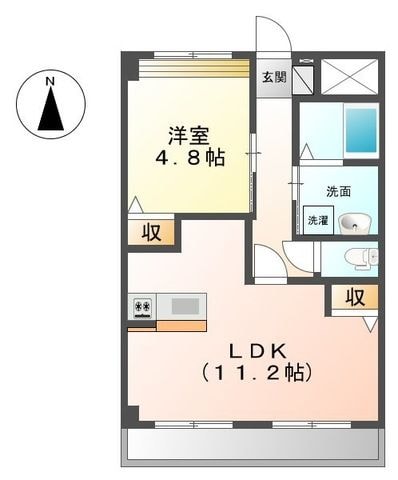 アルヴィータの物件間取画像