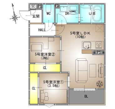 REGALEST 南高前の物件間取画像