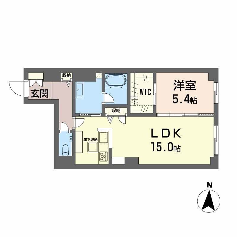 プレミアス学南の物件間取画像