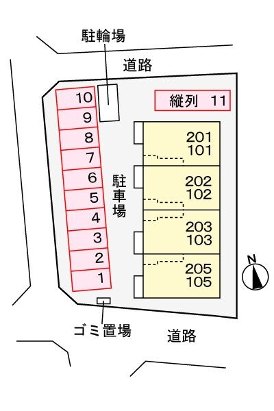 アヴェニールの物件外観写真