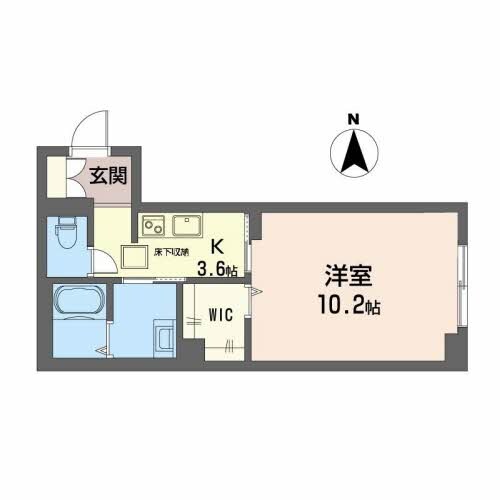 モンターニュの物件間取画像