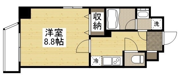 ＴＨＥ　ＭＯＤＥＲＮ　表町の物件間取画像