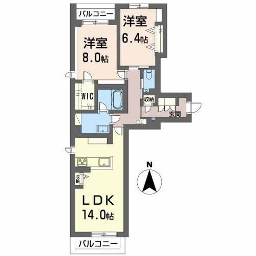 シャーメゾンプレミア上中野（ＢＥＬＳ認証）の物件間取画像