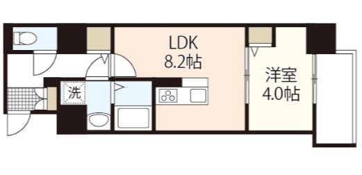 Mayfair田町Premiumの物件間取画像