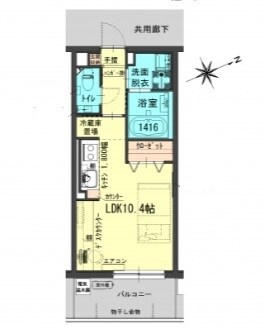 AMISTA大和町の物件間取画像