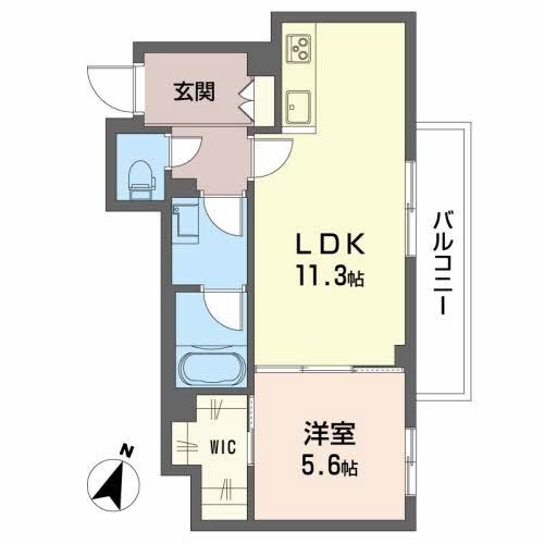 サニーコートの物件間取画像