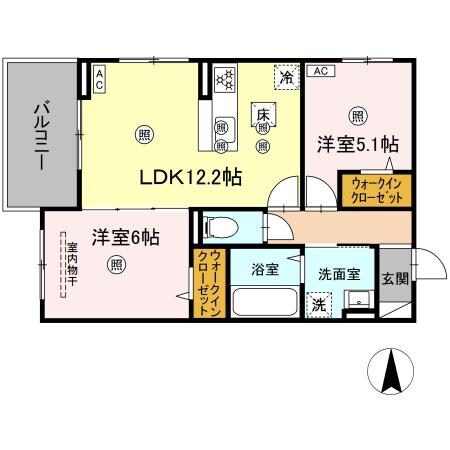 ル　コンテの物件間取画像