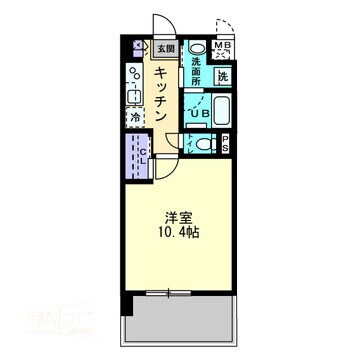 仮）下中野新築マンションの物件間取画像