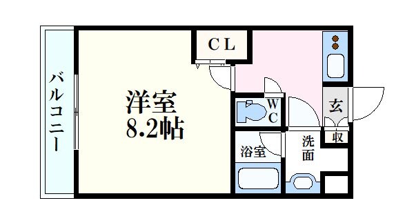 Casa Grande学南町の物件間取画像