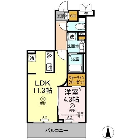 ハイロードの物件間取画像