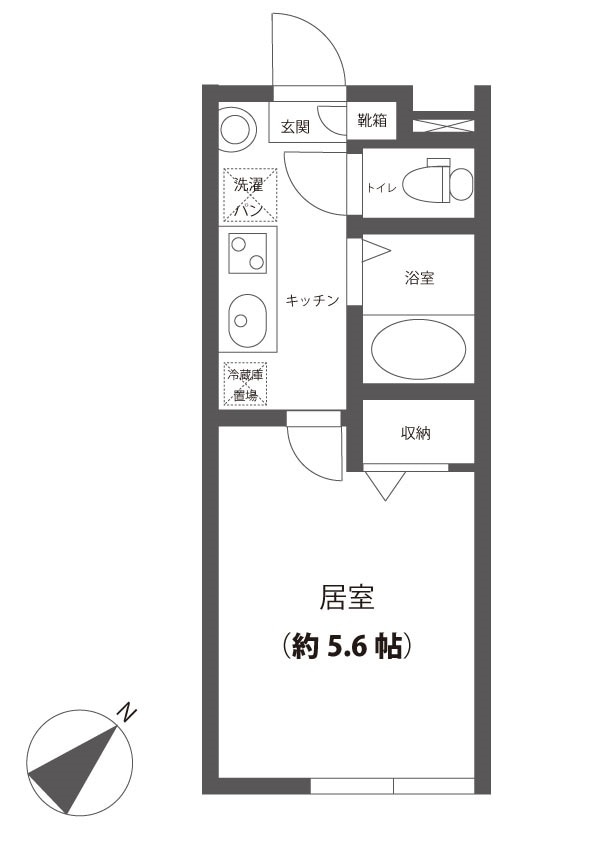 物件間取画像