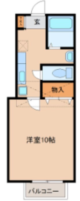 伊藤賃貸住宅　ＷＥＳＴの物件間取画像