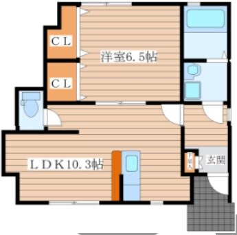 泉中央駅 徒歩51分 1階の物件間取画像