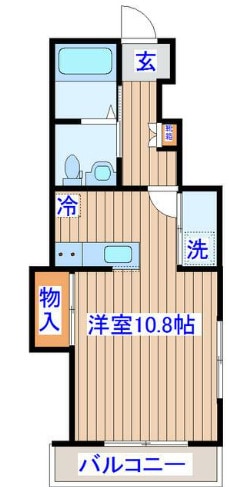 福田町駅 徒歩7分 1階の物件間取画像