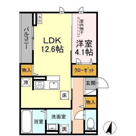 Ｔｅｌｅｓｃｏｐｉｏの物件間取画像