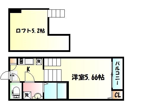 陸前原ノ町駅 徒歩10分 1階の物件間取画像